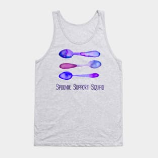 Spoonie Support Squad (Purple)! Tank Top